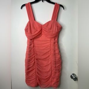Coral Mini Dress